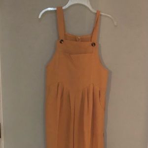 Rust Orange Overall style jumpsuit. Very light weight. N.W.O.T.